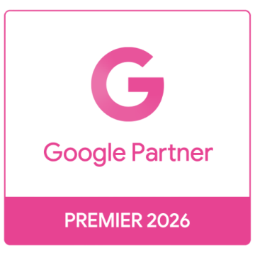 Google Premier Partner Badge2026 pink