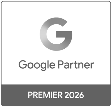 Google Premier Partner Badge2026 bw